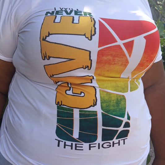 I Will Never Give Up T-Shirt